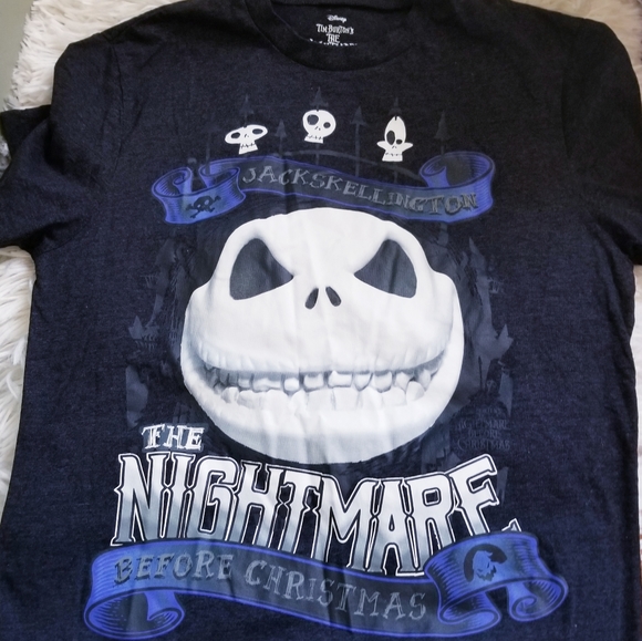 Disney Other - Disney Graphic TeeThe Nightmare Before Xmas Size M